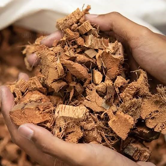Coconut husk material